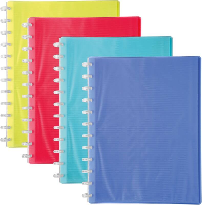 Protège-documents Exacompta 56277E A4 Assortiment 20 Pochettes 4 Unités