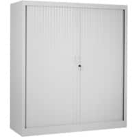 Ceha Roldeurkast Metaal 3 Planken Afsluitbaar 1.200 x 450 x 1.200 mm Grijs