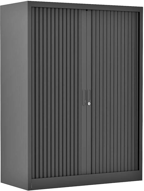 Armoire à portes coulissantes Ceha Métal 3 Étagères Verrouillable 1000 x 450 x 1350 mm Anthracite