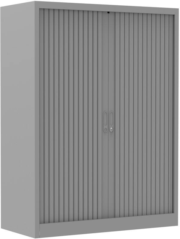 Armoire à portes coulissantes Ceha Métal 4 Étagères Verrouillable 1000 x 450 x 1350 mm Argenté