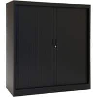 Armoire à rideaux Ceha CHS135120 Noir 1200 x 450 x 1350 mm