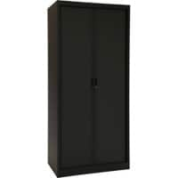 Armoire à rideaux Ceha CHS195100 Noir 100 x 45 x 195 cm