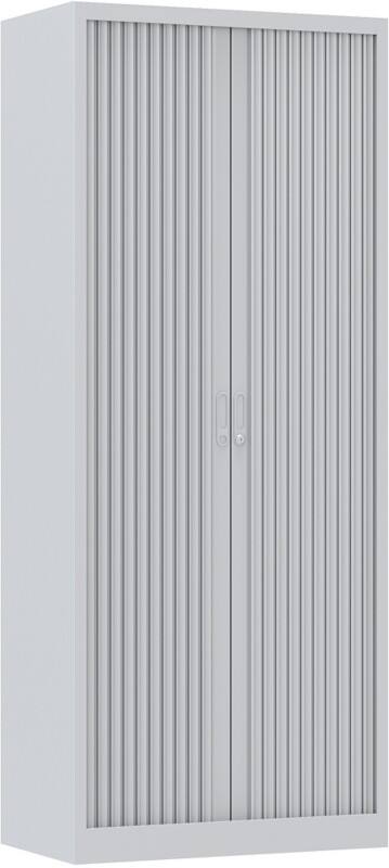 Armoire à portes coulissantes Ceha Métal 4 Étagères Verrouillable 800 x 450 x 1950 mm Argenté