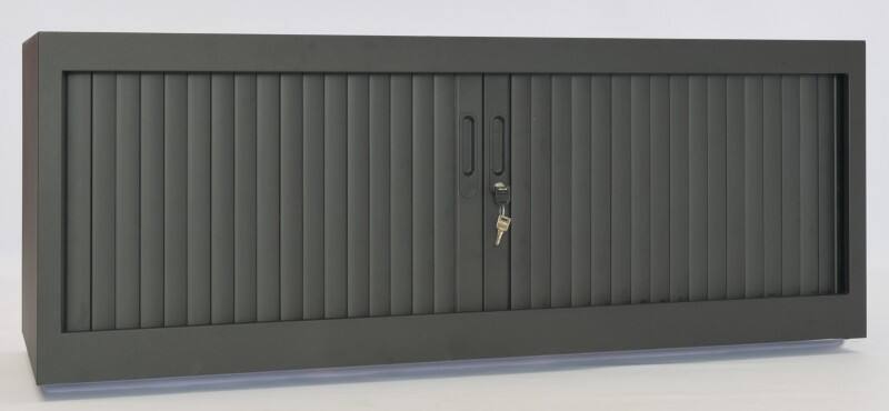 Armoire à portes coulissantes CHS451207 Anthracite 1 200 x 450 x 450 mm