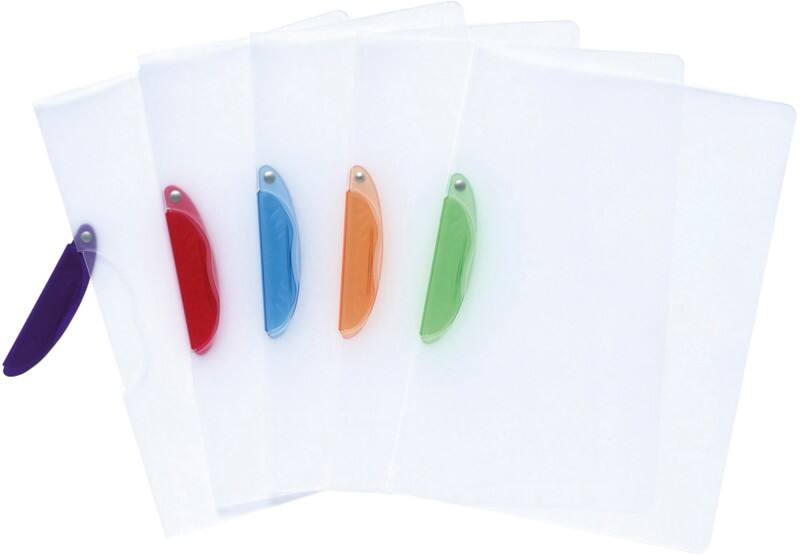 Farde à clip Exacompta 47600E Assortiment