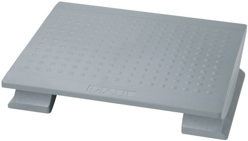 Repose-pieds Maul Réglable en hauteur 450 x 390 mm Gris