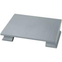 Repose-pieds Maul Réglable en hauteur 450 x 390 mm Gris