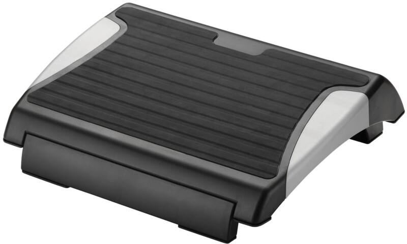 Repose-pieds Maul Réglable en hauteur 370 x 250 mm Noir