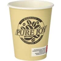Gobelets jetables PAPSTAR Pure Joy Jetables Carton 200 ml 80 mm 50 unités de 200 ml
