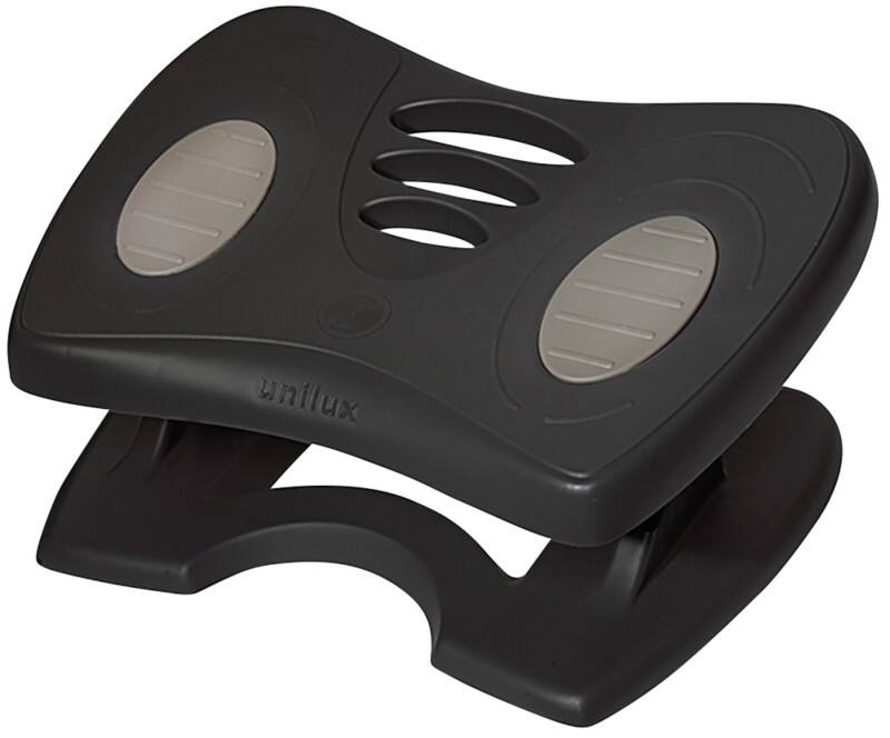 Repose-pieds Unilux Noir 420 x 320 mm (l x p)