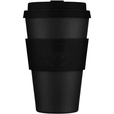 Ecoffee Cup Koffiebeker Napier 400 ml Zwart