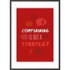 Paperflow Lijst met motiverende slogan "Complaining Is Not A Strategy" 420 x 594 mm Kleurenassortiment