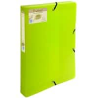 Boîte de classement Exacompta 553573E A4 Vert PP 25 x 33 cm 8 Unités