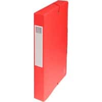 Exacompta Archiefdoos 50405E Rood Glanzend karton 25 x 33 cm 8 Stuks