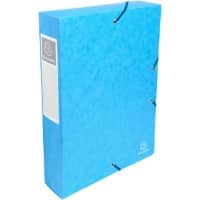 Boîte de classement Exacompta 50606E A4 Carton Turquoise 25 x 33 cm 8 unités