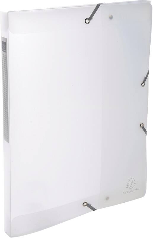 Boîte d'archivage Exacompta Chromaline 59870E A4 PP (Polypropylène) 25 (L) x 33 (H) cm Transparent 2,5 cm 4 Unités