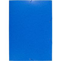 Exacompta 3-flap mappen 59652E Blauw Manila karton 62 x 44 cm 10 Stuks