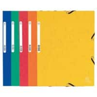 Farde à élastique 3 rabats Exacompta 55025E A4 Carton Assortiment 24 x 32 cm 125 unités