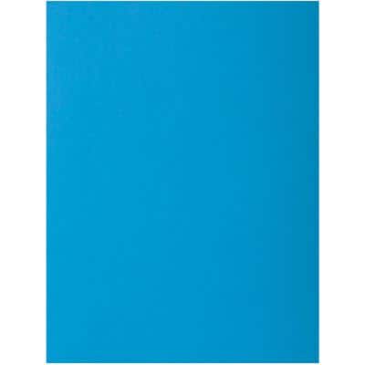 Farde à 2 rabats Exacompta 216012E A4 Carton Bleu 24 x 32 cm 250 unités