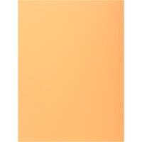 Exacompta 1-Flap map 339002E Licht oranje Karton 24 x 32 cm 250 Stuks