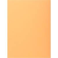 Exacompta 1-Flap map 339002E Licht oranje Karton 24 x 32 cm 250 Stuks