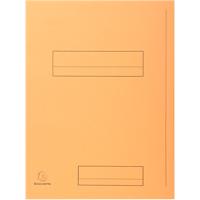 Exacompta 2-Flap map 335002E Licht oranje Karton 24 x 32 cm 250 Stuks