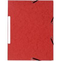 Exacompta 3-Flap map 55475E Rood Karton 24 x 32 cm 50 Stuks