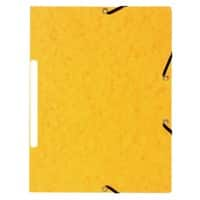 Farde à élastique 3 rabats Exacompta 55479E A4 Carton Jaune 24 x 32 cm 50 unités