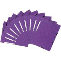 Farde à élastique 3 rabats Exacompta 55508SE A4 Carton Violet 24 x 32 cm 50 unités