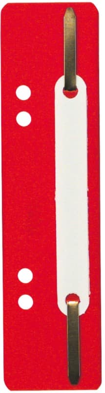 Exacompta Snelhechter 426003B Rood Polypropyleen 3,8 x 14,8 cm 250 Stuks