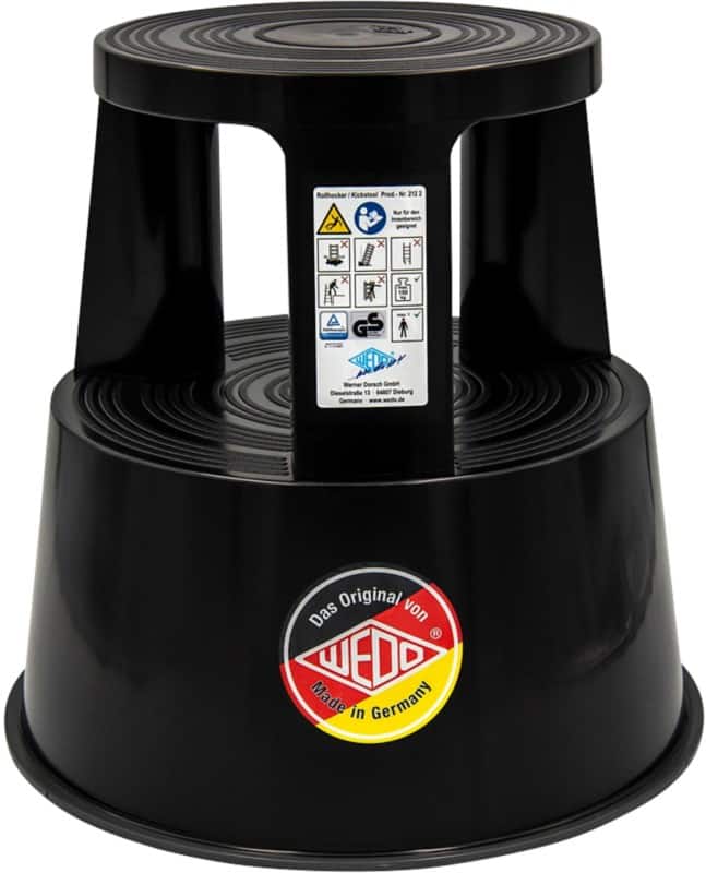 WEDO opstapkrukje 440 x 440 x 430 mm zwart