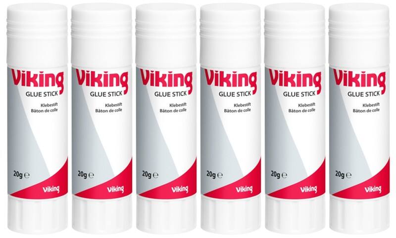 Viking Lijmstift 20 g Transparant 6 Stuks à 20 g