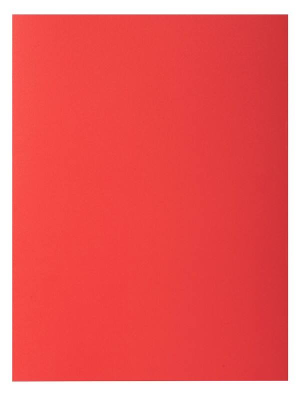 Exacompta Rock''s Farde à bord décalé A4 Rouge Carton 80 g/m² 300 Unités