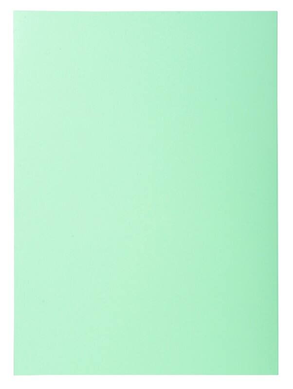 Exacompta Super Farde à bord décalé A4 Vert Carton 60 g/m² 1000 Unités