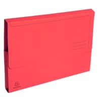 Pochette porte-documents Exacompta 46975E A4 Carton 24,5 (l) x 3 (P) x 32,5 (H) cm Rouge 100 Unités