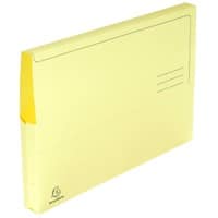 Pochette porte-documents Exacompta 47979E A4 Carton Paysage 32,5 (l) x 2,1 (P) x 24,5 (H) cm Jaune 180 Unités