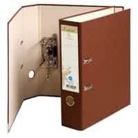 Exacompta Forever Breed Classeur A4 80 mm Chocolade 2 Ringen 53984E Karton Staand Gerecycled 10 Stuks
