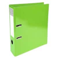 Classeur à levier Exacompta Large Iderama A4 70 mm Vert anis 2 Anneaux 53623E PVC (Polychlorure de vinyle) Portrait 10 Unités