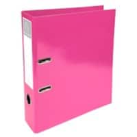 Exacompta Iderama Breed Classeur A4 70 mm Roze 2 Ringen 53624E Karton Glanzend Staand 10 Stuks
