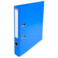 Exacompta Prem Touch Smal Ordner A4 50 mm Blauw 2 Ringen 53542E Kunststof Staand  10 Stuks