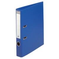 Classeur à levier Exacompta Étroit Prem Touch A4 50 mm Bleu foncé 2 Anneaux 53552E Carton, PP (Polypropylène) Portrait 10 Unités