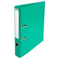 Exacompta Prem Touch Classeur A4 50 mm Groen 2 ringen 53543E Karton, PP (Polypropeen) Staand 10 Stuks