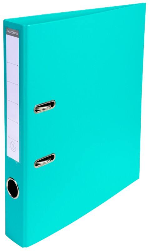 Exacompta Prem Touch Smal Ordner A4 50 mm Lichtgroen 2 Ringen 53503E Kunststof Staand  10 Stuks