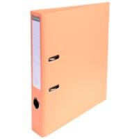 Classeur à levier Exacompta PremTouch A4 50 mm Rose 2 anneaux 53505E PP (Polypropylène) Portrait 10 Unités