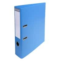 Exacompta Prem Touch Classeur A4 70 mm Blauw 2 ringen 53742E Karton, PP (Polypropeen) Staand 10 Stuks