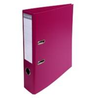 Classeur à levier Exacompta Large Prem Touch A4 70 mm Fuchsia 2 Anneaux 53747E Carton, PP (Polypropylène) Portrait 10 Unités