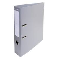 Classeur à levier Exacompta PremTouch A4 70 mm Gris 2 anneaux 53740E PP (Polypropylène) Portrait 10 Unités