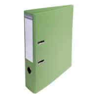 Classeur à levier Exacompta PremTouch A4 70 mm Vert 2 anneaux 53756E PP (Polypropylène) Portrait 10 Unités