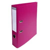 Exacompta PremTouch Ordner A4 70 mm Framboos 2 ringen 53759E Karton, PVC (Polyvinylchloride) Staand 10 Stuks
