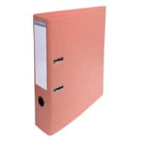 Classeur à levier Exacompta PremTouch A4 70 mm Rose 2 anneaux 53705E PP (Polypropylène) Portrait 10 Unités